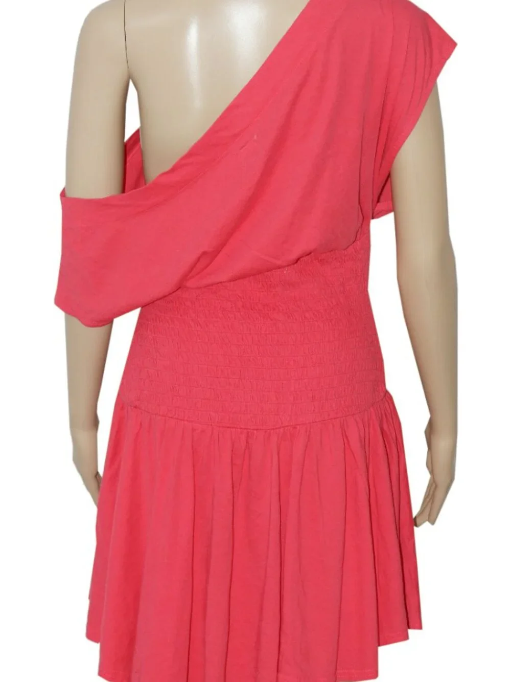 Free People Free-Est Scorching Hot Mini Dress Off-The-Shoulder Smocked M